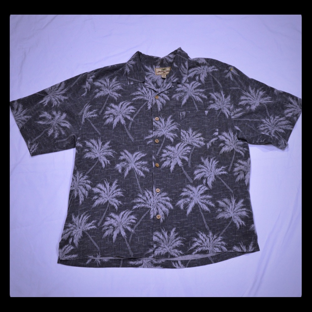 Jamaica Jaxx Hawaiian Shirt 100% Silk XL